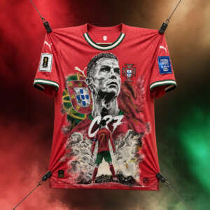 Camiseta CR7 - Portugal