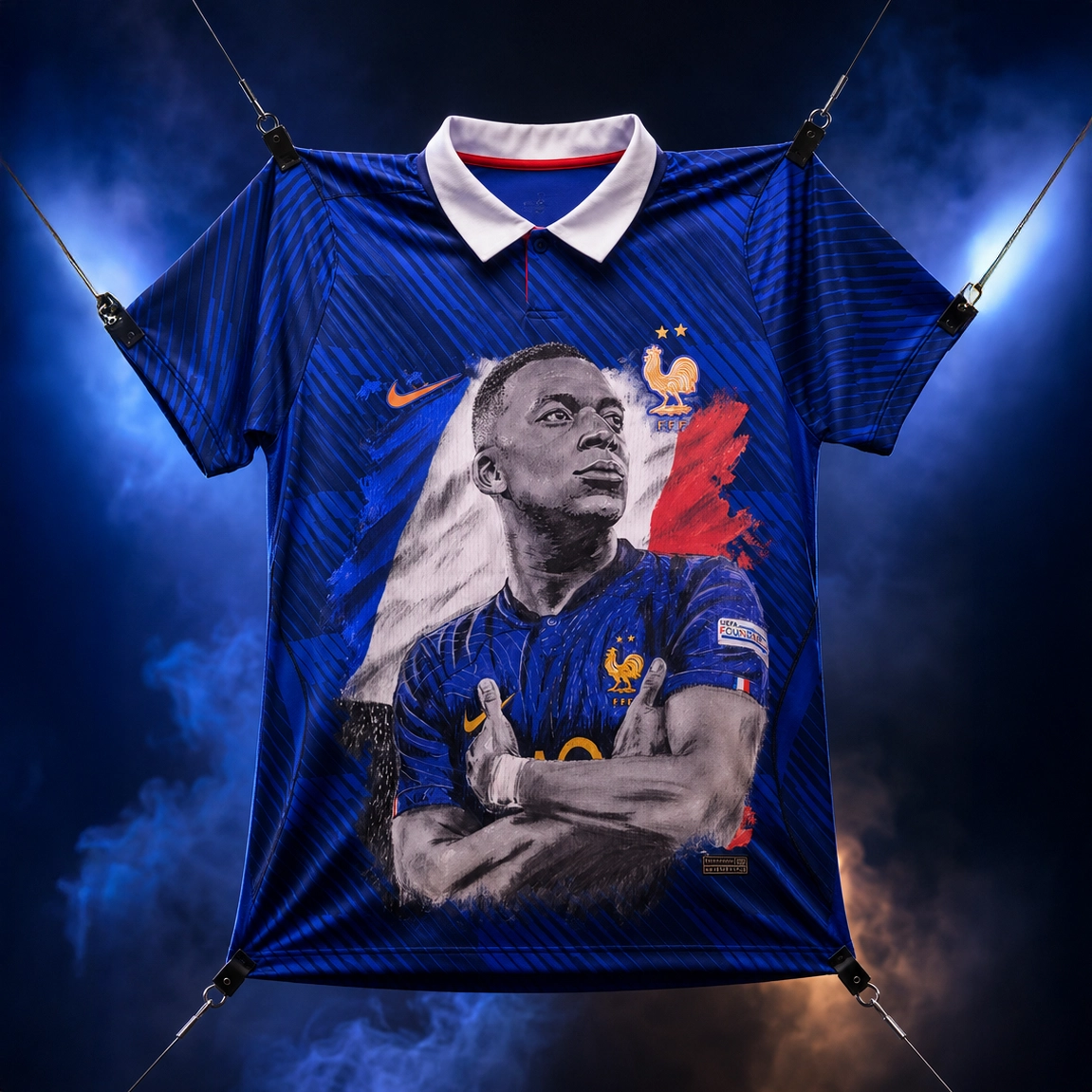 Camiseta Mbappé - Francia