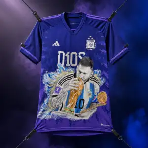 Messi Argentina - Campeón del Mundo 2022