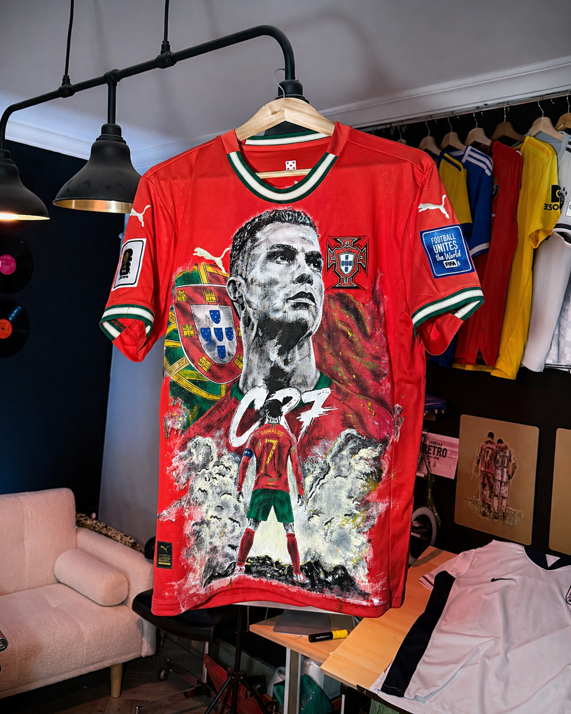 Camiseta CR7 - Portugal: imagen 1